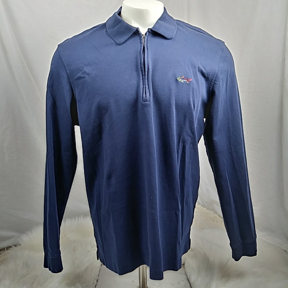 🌷Greg Norman 1/4 zip pullover polo knit top